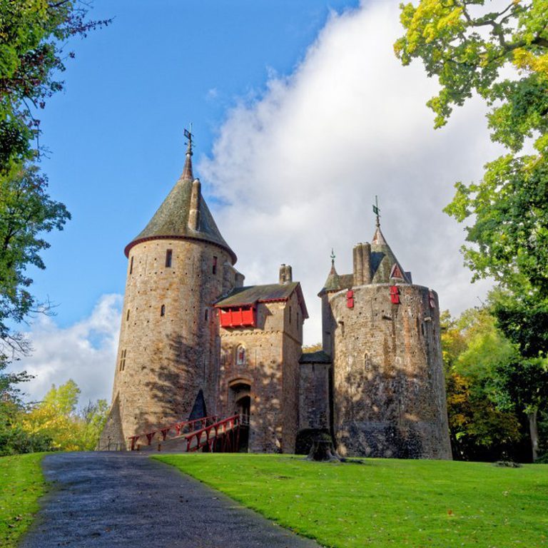 Castell Coch near Cardiff looks like a fairytale castle, definitely worth a visit.