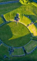 Caerleon Roman Amphitheatre near Newport