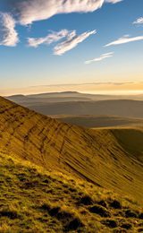 Pen y Fan, mountain the Brecon Beacons, managed by the National Trust.