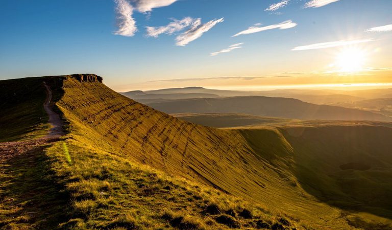 Pen y Fan, mountain the Brecon Beacons, managed by the National Trust.