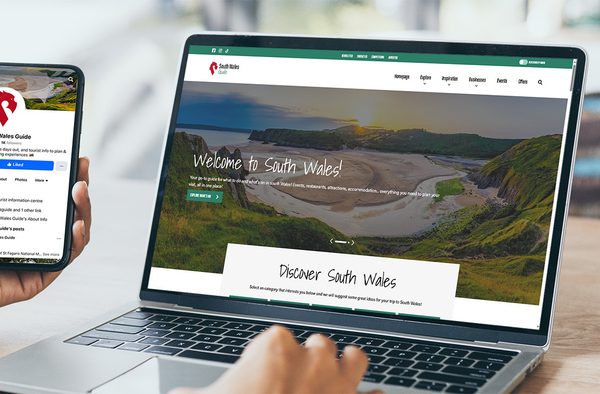 South Wales Guide on Laptop & Mobile