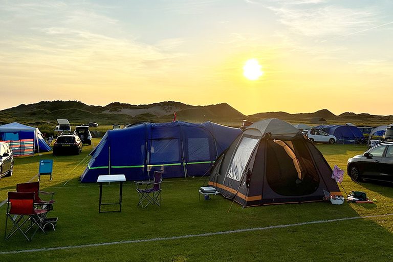 Camping, Llangennith, Gower
